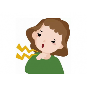 咽部不適、刺激性干咳，注意可能舌扁桃體肥大在作祟