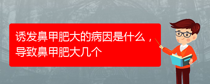 (貴陽鼻科醫(yī)院掛號)誘發(fā)鼻甲肥大的病因是什么，導(dǎo)致鼻甲肥大幾個(圖1)