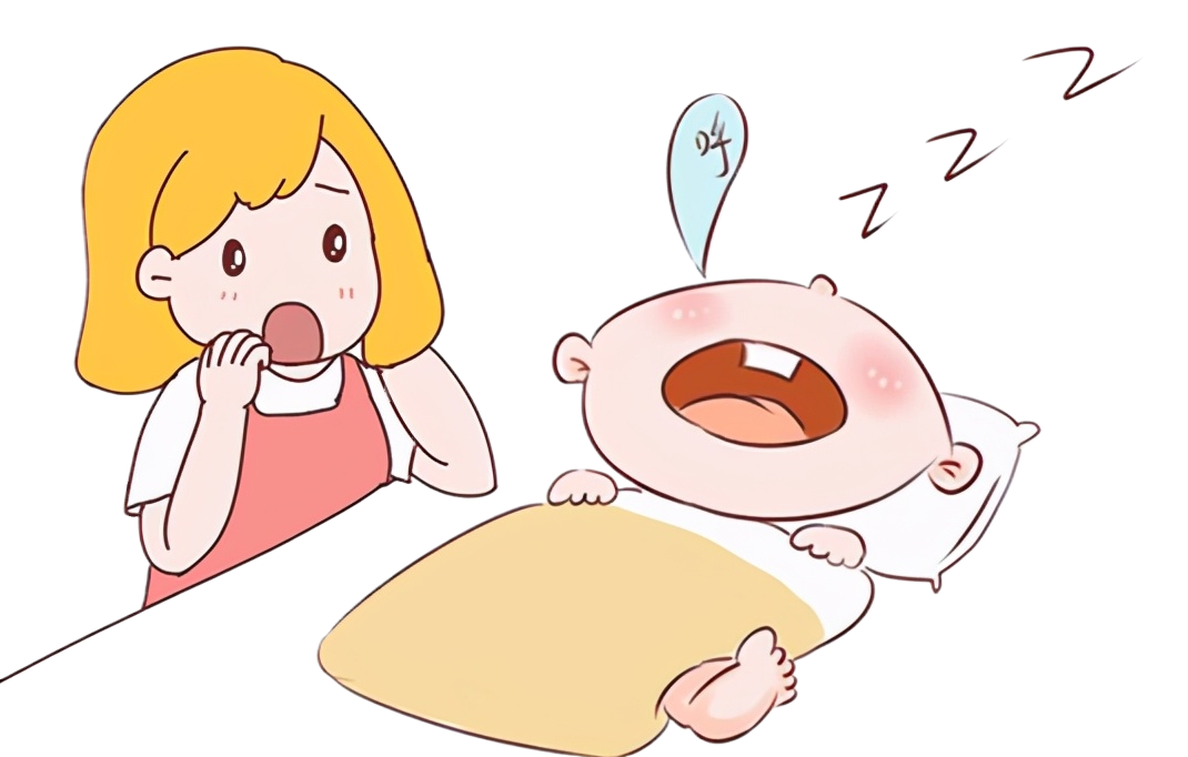 孩子打呼嚕是睡得香？注意可能是鼾癥惹的禍(圖1)